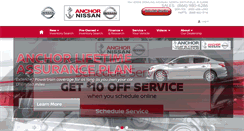 Desktop Screenshot of anchor-nissan.com